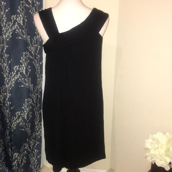 Milly Classic Little Black Sleeveless Wool Dress size M Medium - Picture 4 of 8